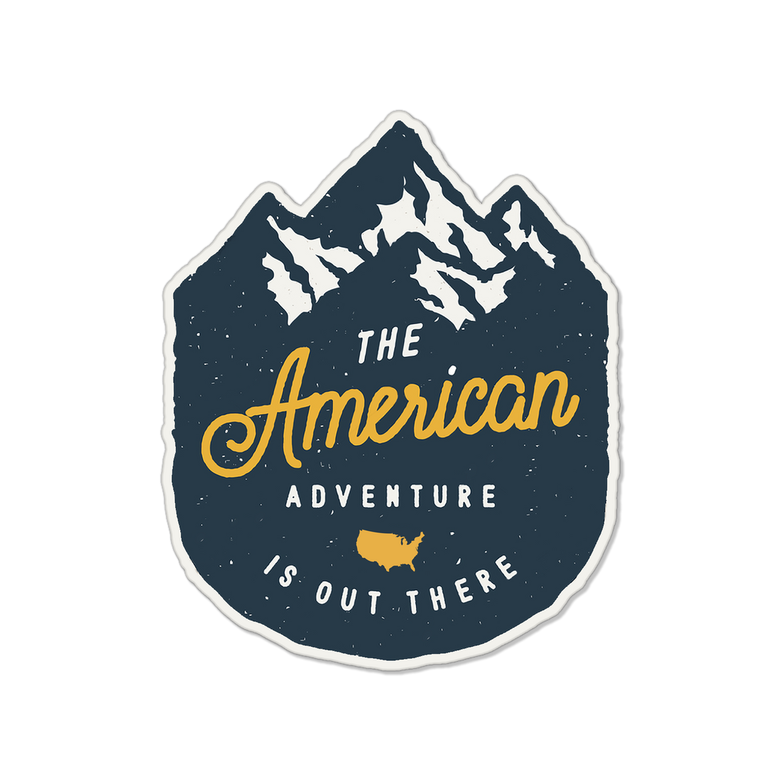 American Adventure Sticker
