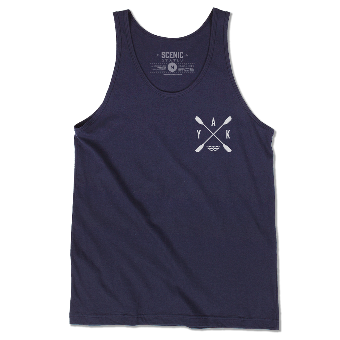 Kayak Tank | Unisex | Navy