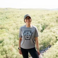 Keystone Adventure Tee | Unisex | Heather Grey