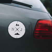 New Jersey Car Magnet