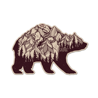 Wandering Bear Sticker