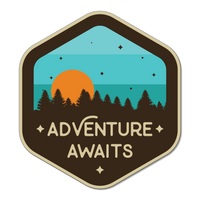 Adventure Awaits Sticker Decal