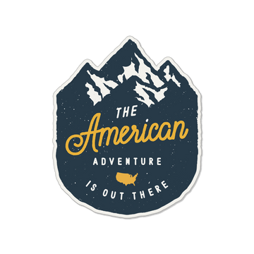 American Adventure Sticker