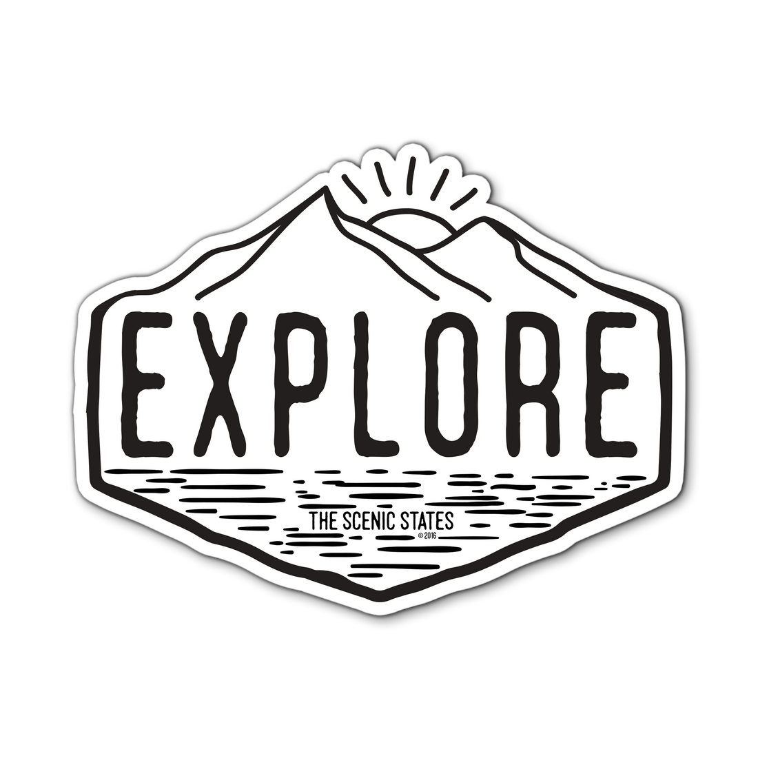 Explore Sticker Decal