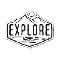 Explore Sticker Decal