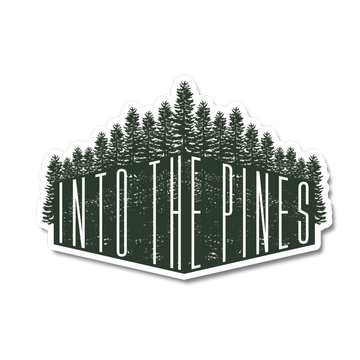Into The Pines Sticker