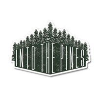 Into The Pines Sticker Decal