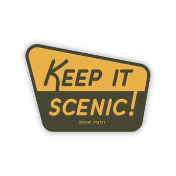 Keep It Scenic National Forest Sticker Decal