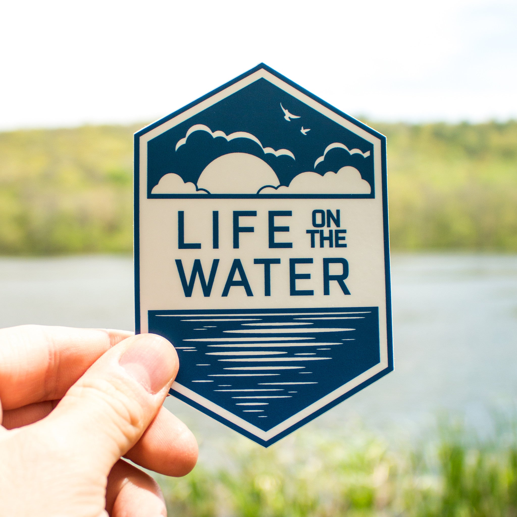 'Life on the Water' Sticker – Scenic States
