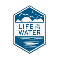 Life on the Water Sticker