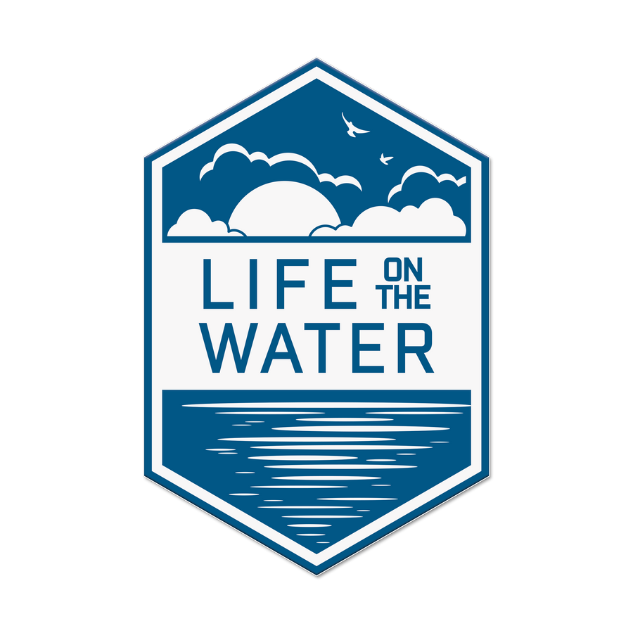 Life on the Water Sticker Decal
