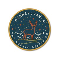 Pennsylvania Keystone State Sticker Pack