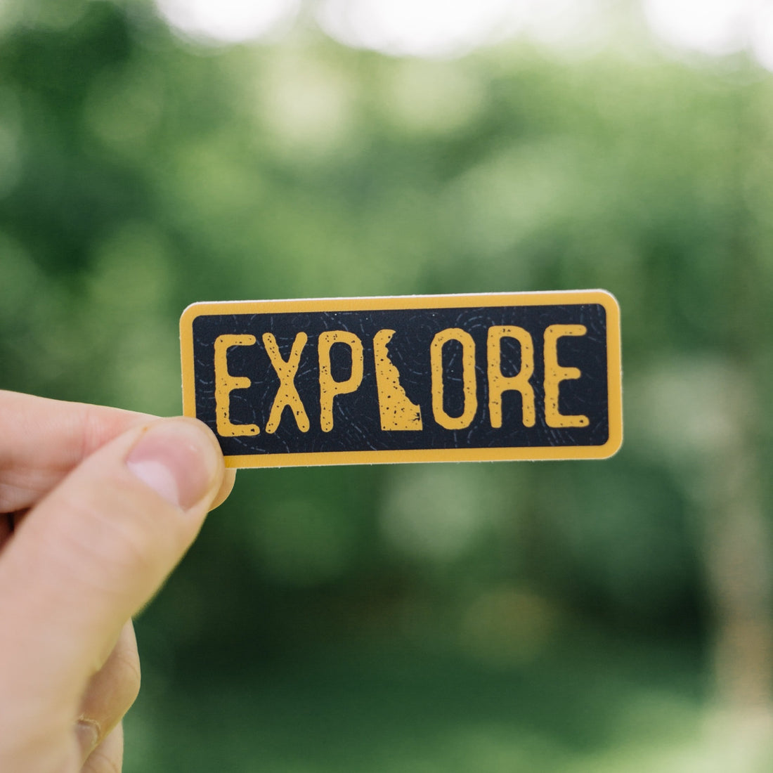 Explore DE Sticker