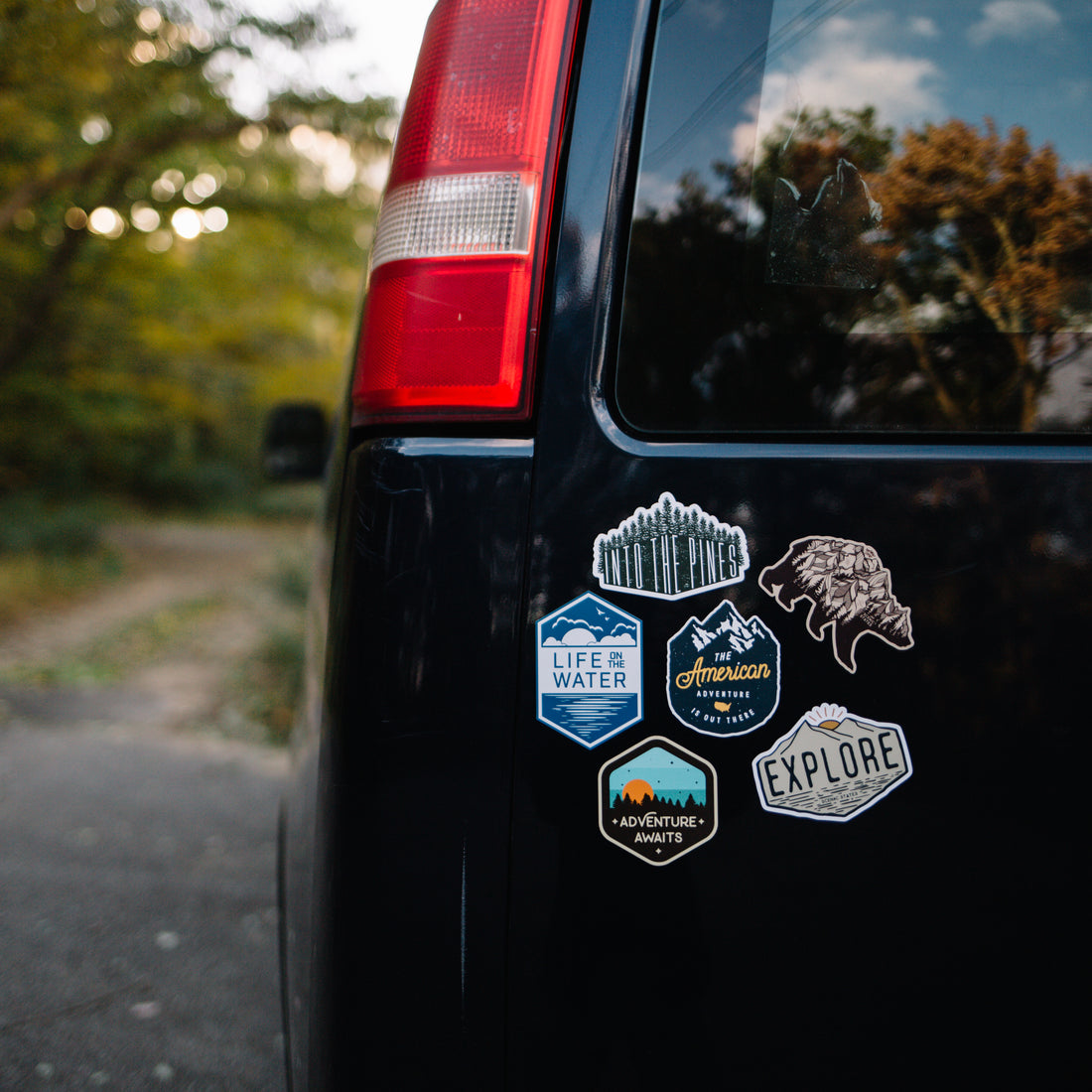 Adventure Vinyl Magnets