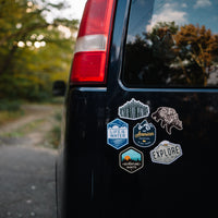 Adventure Vinyl Magnets